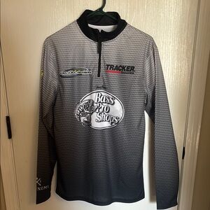 Bass Pro Shops Black and Gray Performance Shirt